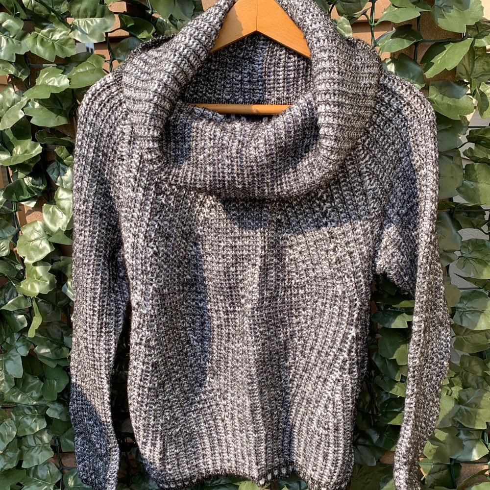 Mock neck sweater